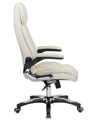 Офисное кресло для руководителей DOBRIN RONALD (кремовый) фото 3
