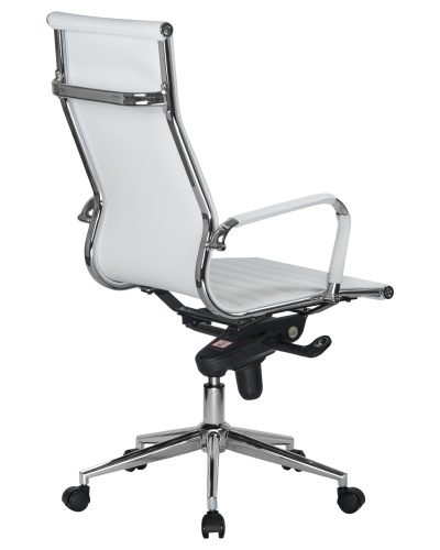 Офисное кресло для руководителей DOBRIN CLARK (белый) фото 4