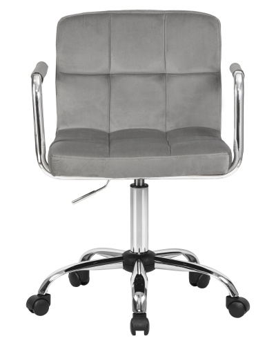 Офисное кресло для персонала DOBRIN TERRY (серый велюр (MJ9-75)) фото 6