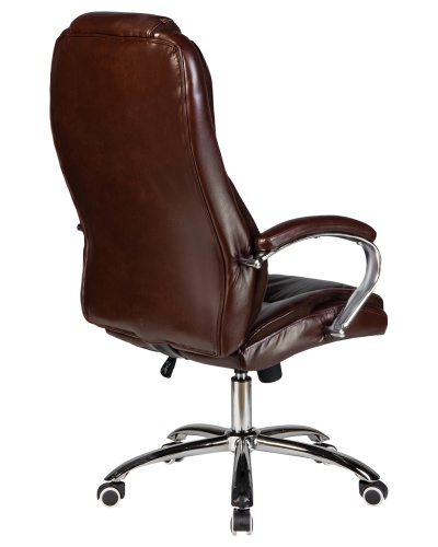 Офисное кресло для руководителей DOBRIN MILLARD (коричневый) фото 4