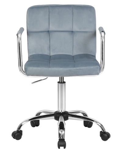 Офисное кресло для персонала DOBRIN TERRY (пудрово-голубой велюр (MJ9-74)) фото 6