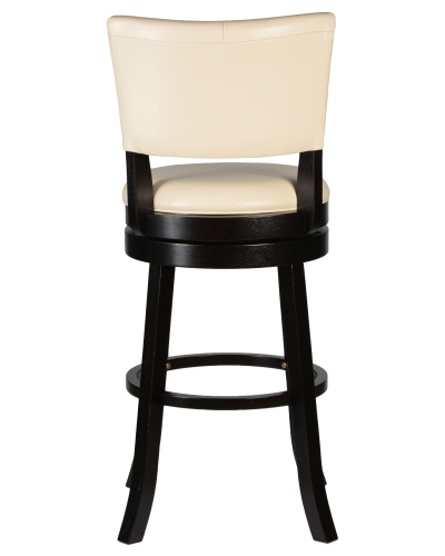 Вращающийся полубарный стул DOBRIN JOHN COUNTER (капучино, кремовый) фото 5