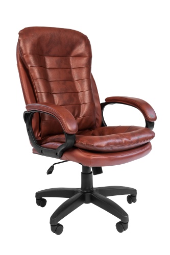 Офисное кресло Chairman   795 LT   Россия  экопремиум коричневый Eichel