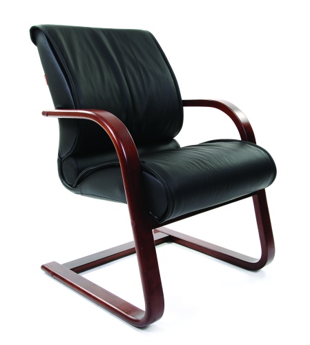 Офисное кресло Chairman    445    Россия     WD кожа черная