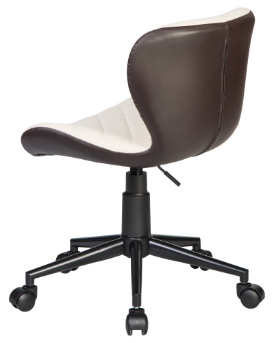 Офисное кресло для персонала DOBRIN RORY (кремово-коричневый) фото 5
