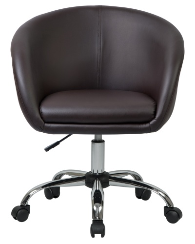 Офисное кресло для персонала DOBRIN BOBBY (коричневый) фото 4