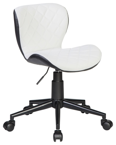 Офисное кресло для персонала DOBRIN RORY (бело-чёрный) фото 2