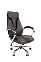 Офисное кресло Chairman  901   Россия экопремиум черный/серый