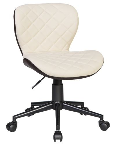 Офисное кресло для персонала DOBRIN RORY (кремово-коричневый)