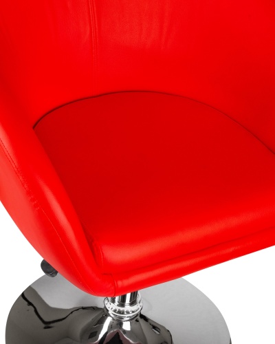 Кресло дизайнерское DOBRIN EDISON (красный) фото 7