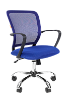 Офисное кресло Chairman    698    Россия     TW-05 синий хром