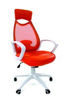 Офисное кресло Chairman    840 Россия белый пластик  TW16\TW-66 оранжевый