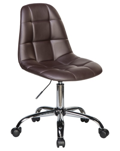 Офисное кресло для персонала DOBRIN MONTY (коричневый) фото 2