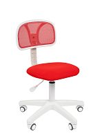 Офисное кресло Chairman   250   Россия    белый пластик TW-19/TW-69  красный