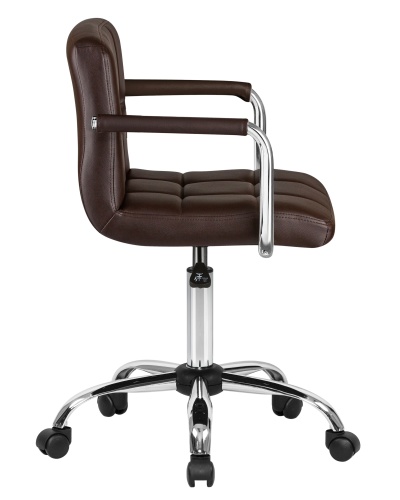 Офисное кресло для персонала DOBRIN TERRY (коричневый) фото 3