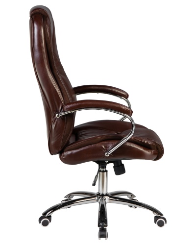 Офисное кресло для руководителей DOBRIN MILLARD (коричневый) фото 3