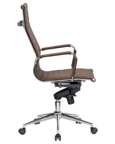 Офисное кресло для руководителей DOBRIN CLARK (коричневый лофт №320) фото 3