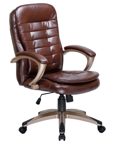 Офисное кресло для руководителей DOBRIN DONALD (коричневый) фото 2