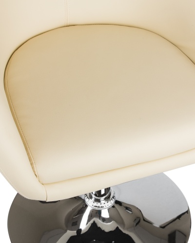 Кресло дизайнерское DOBRIN EDISON (кремовый) фото 7