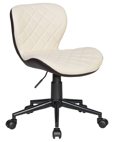 Офисное кресло для персонала DOBRIN RORY (кремово-коричневый) фото 2