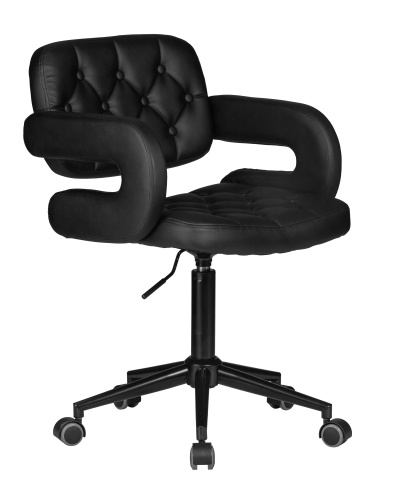 Офисное кресло для персонала DOBRIN LARRY BLACK (чёрный) фото 2