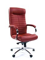 Офисное кресло Chairman   480   экокожа Terra 111 коричневый