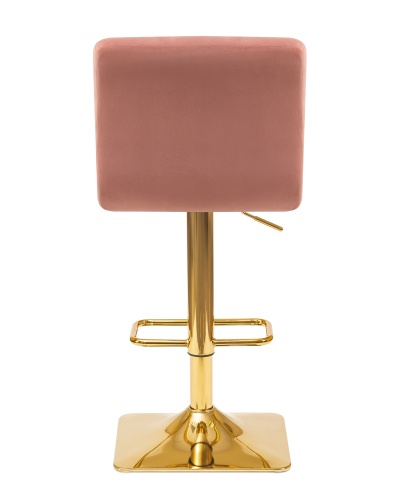 Стул барный DOBRIN GOLDIE (пудрово-розовый велюр (MJ9-32)) фото 5