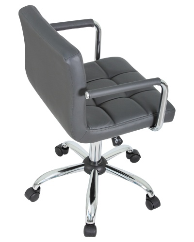 Офисное кресло для персонала DOBRIN TERRY (серый) фото 7