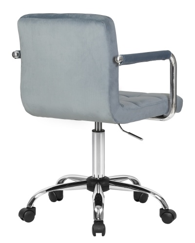 Офисное кресло для персонала DOBRIN TERRY (пудрово-голубой велюр (MJ9-74)) фото 4