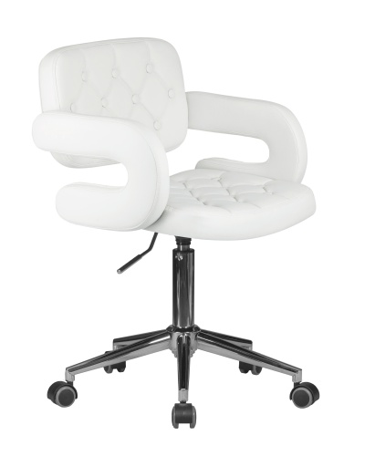 Офисное кресло для персонала DOBRIN LARRY (белый) фото 2