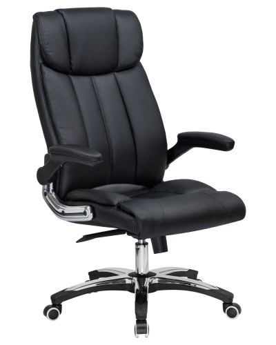 Офисное кресло для руководителей DOBRIN RONALD (чёрный) фото 2