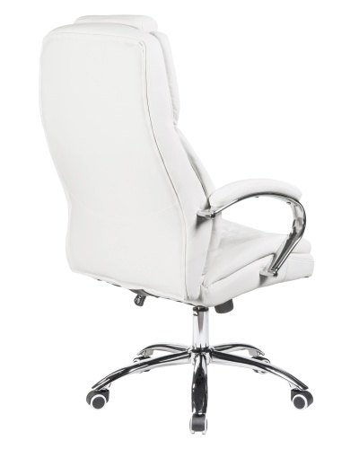 Офисное кресло для руководителей DOBRIN CHESTER (белый) фото 4