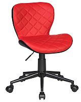 Офисное кресло для персонала DOBRIN RORY (красно-чёрный)