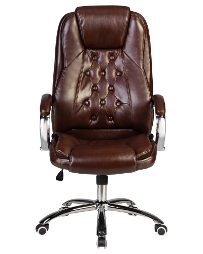 Офисное кресло для руководителей DOBRIN MILLARD (коричневый) фото 6