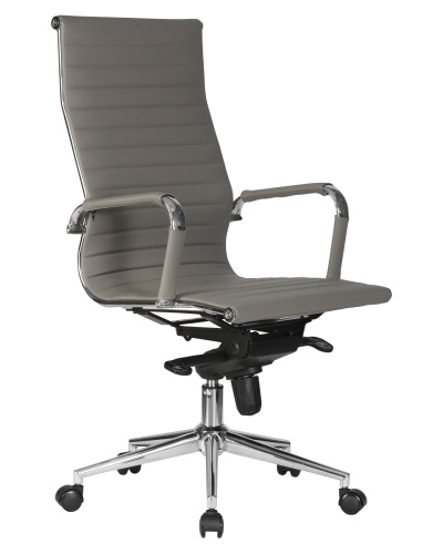 Офисное кресло для руководителей DOBRIN CLARK (серый) фото 2