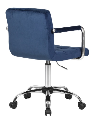 Офисное кресло для персонала DOBRIN TERRY (синий велюр (MJ9-117)) фото 4