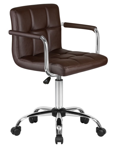 Офисное кресло для персонала DOBRIN TERRY (коричневый) фото 2