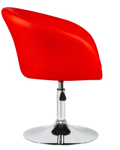 Кресло дизайнерское DOBRIN EDISON (красный) фото 3