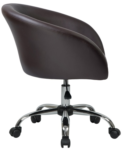 Офисное кресло для персонала DOBRIN BOBBY (коричневый) фото 2