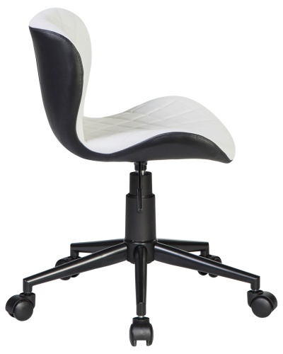 Офисное кресло для персонала DOBRIN RORY (бело-чёрный) фото 3