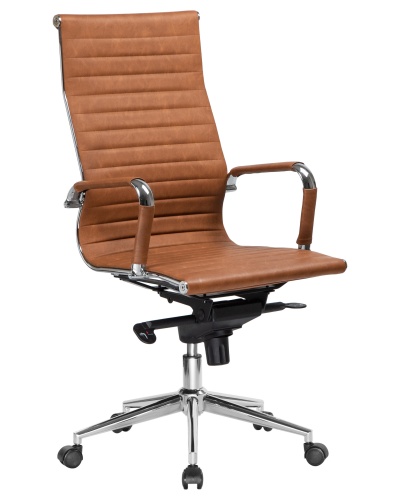 Офисное кресло для руководителей DOBRIN CLARK (светло-коричневый №321) фото 2