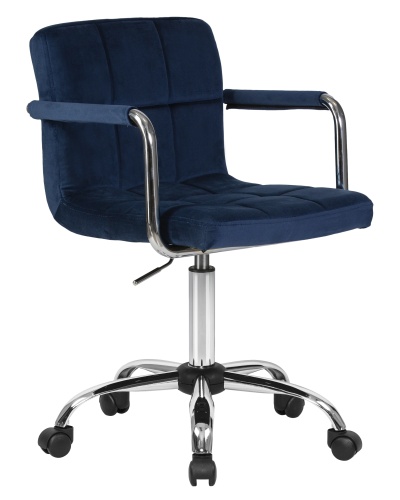 Офисное кресло для персонала DOBRIN TERRY (синий велюр (MJ9-117)) фото 2