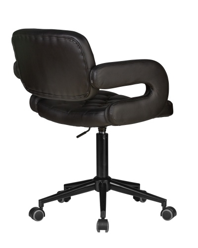 Офисное кресло для персонала DOBRIN LARRY BLACK (чёрный) фото 4