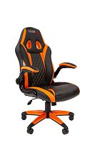 Игровое кресло Chairjet 15 черно-оранжевый  т/ган