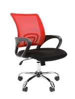 Офисное кресло Chairman    696    Россия     TW красный хром