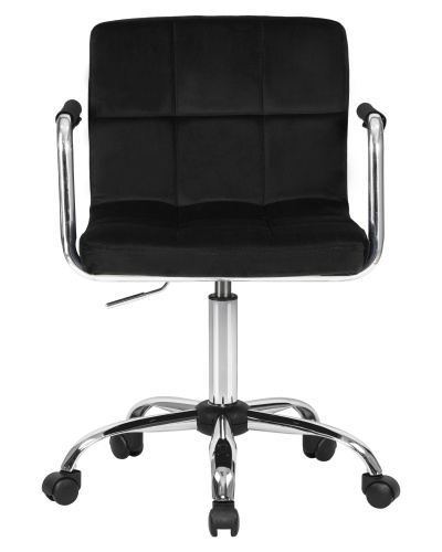 Офисное кресло для персонала DOBRIN TERRY (черный велюр (MJ9-101)) фото 6