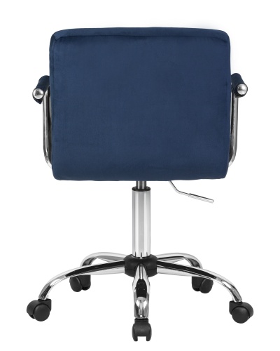 Офисное кресло для персонала DOBRIN TERRY (синий велюр (MJ9-117)) фото 5
