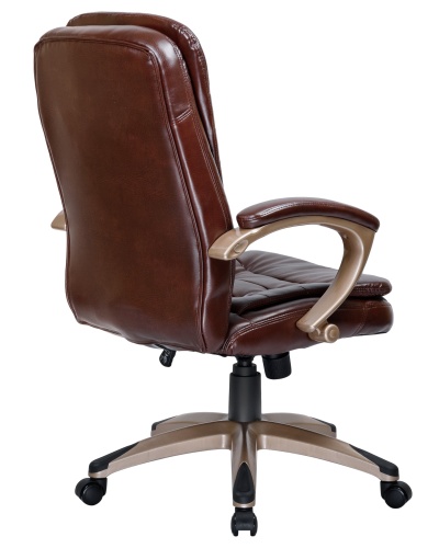 Офисное кресло для руководителей DOBRIN DONALD (коричневый) фото 4